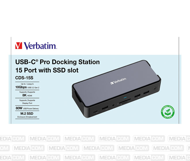 Docking Station, USB-C Pro, CDS-15S, 15-Port