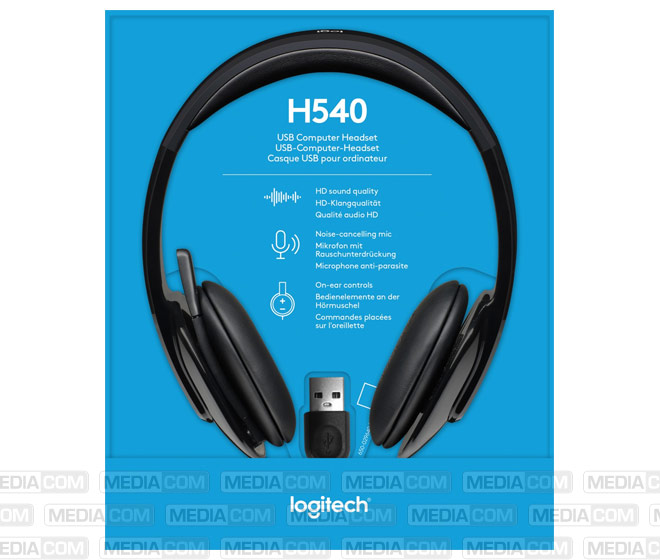 Headset H540, USB, Stereo