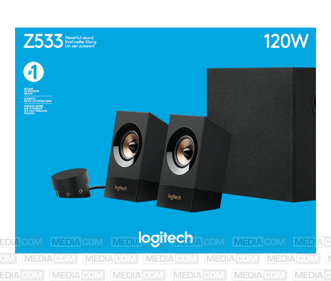 Lautsprecher Z533, Audio, Stereo 2.1, 120W