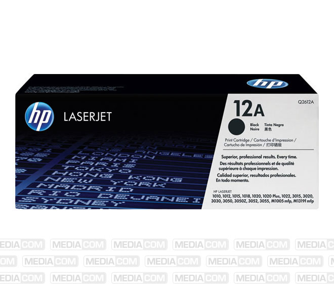 Lasertoner Q2612A schwarz