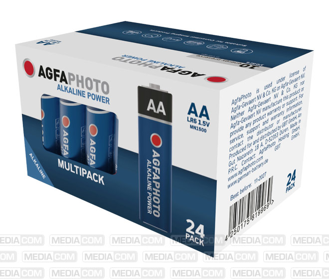 Batterie Alkaline, Mignon, AA, LR06, 1.5V Batterie Alkaline, Mignon, AA, LR06, 1.5V