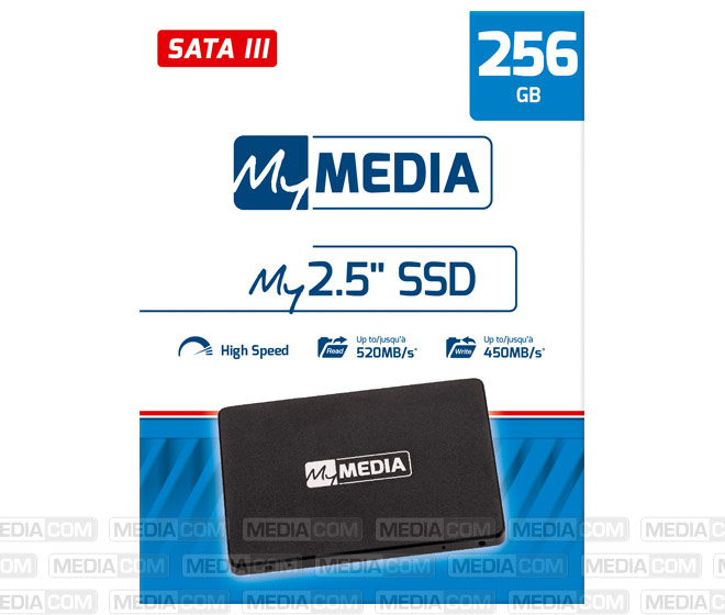 SSD 256GB, SATA-III, 6.35cm (2.5'')