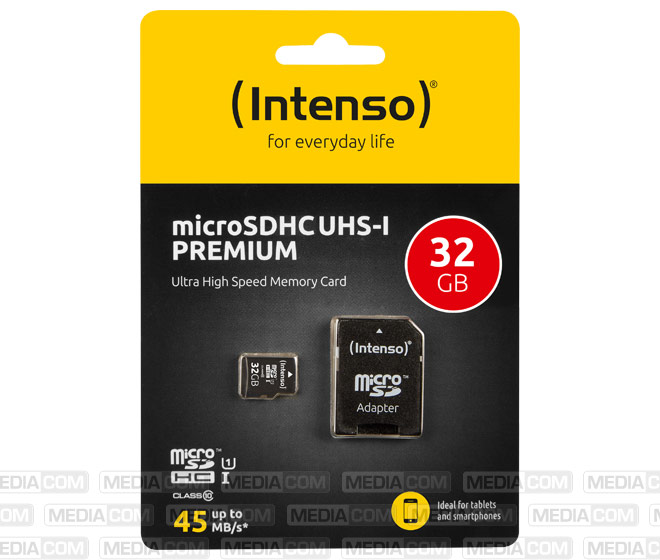 microSDHC Card 32GB, Premium, Class 10, U1