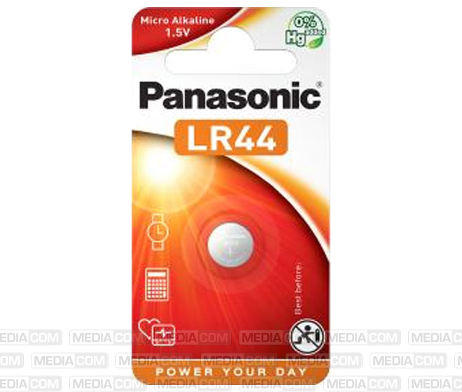 Batterie Alkaline, Knopfzelle, LR44, V13GA, 1.5V