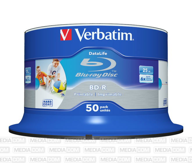BD-R 25GB/1-6x Cakebox (50 Disc) BD-R 25GB/1-6x Cakebox (50 Disc)