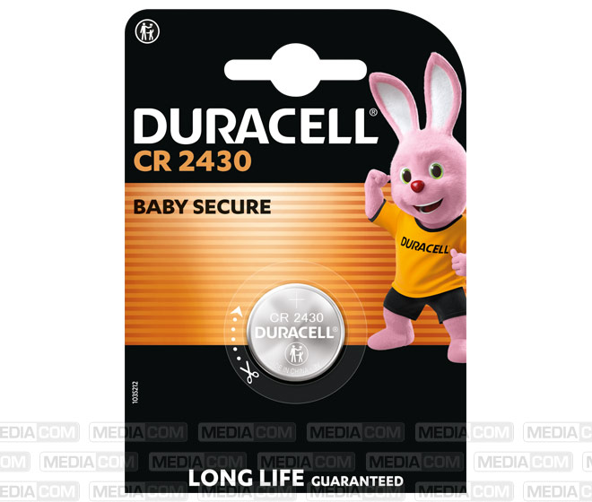 Batterie Lithium, Knopfzelle, CR2430, 3V