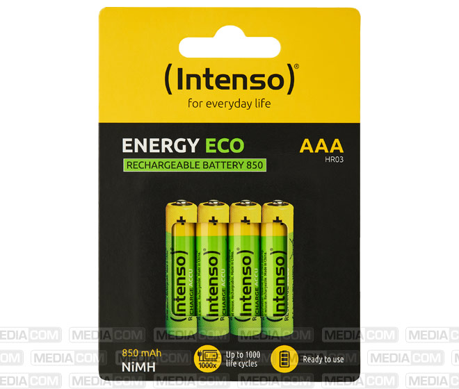 Akku NiMH, Micro, AAA, HR03, 1.2V/850mAh