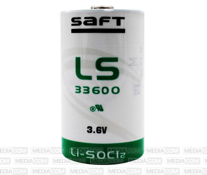 Batterie Lithium, LS33600, D, 3.6V, 17000mAh