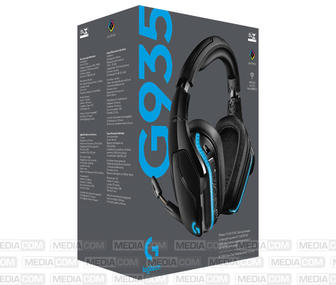Gaming Headset G935, Audio, Wireless, Stereo 7.1
