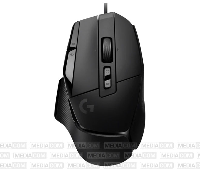 Gaming Maus G502 X, HERO 25K Sensor, schwarz