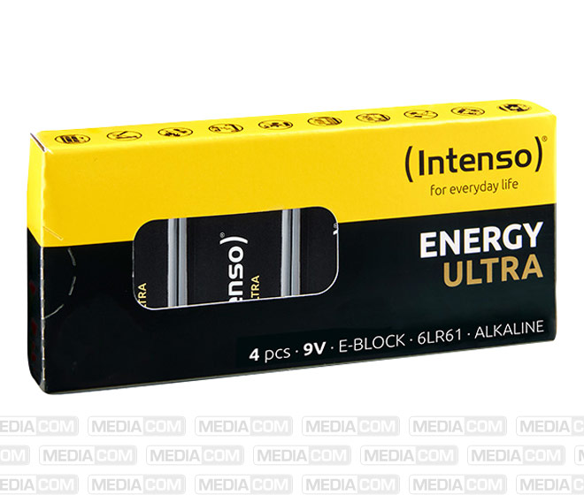 Batterie Alkaline, E-Block, LR61, 9V