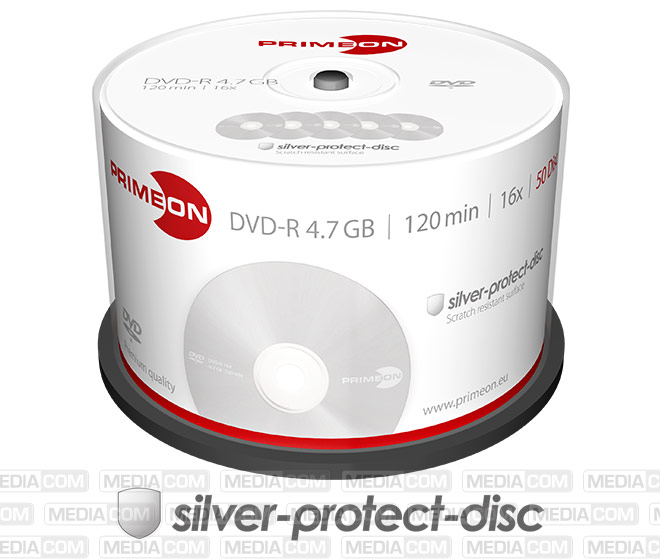 DVD-R 4.7GB/120Min/16x Cakebox (50 Disc)