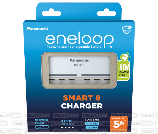 Akku NiMH, Universal Ladegerät, Smart 8 Charger