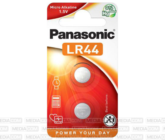 Batterie Alkaline, Knopfzelle, LR44, V13GA, 1.5V