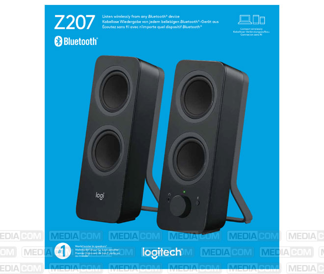 Lautsprecher Z207, Bluetooth, Stereo 2.0, 10W