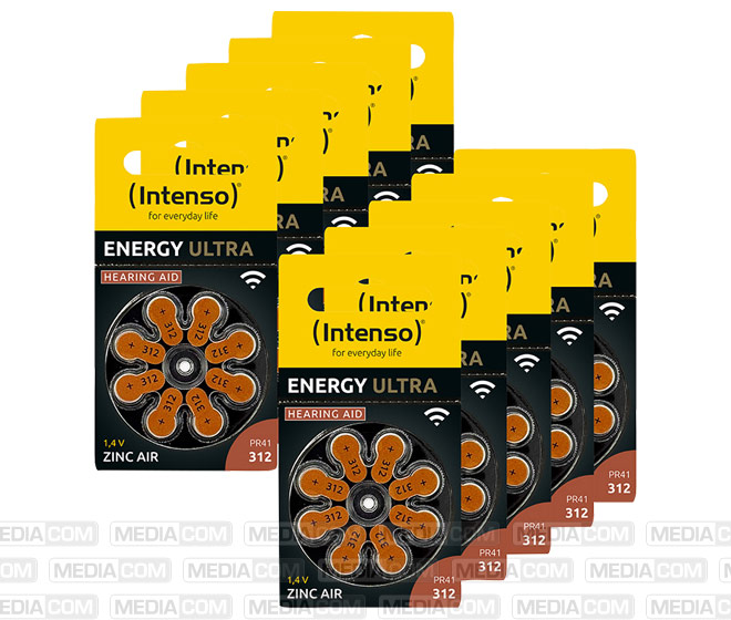 Batterie Zinc Air, 312, 1.45V