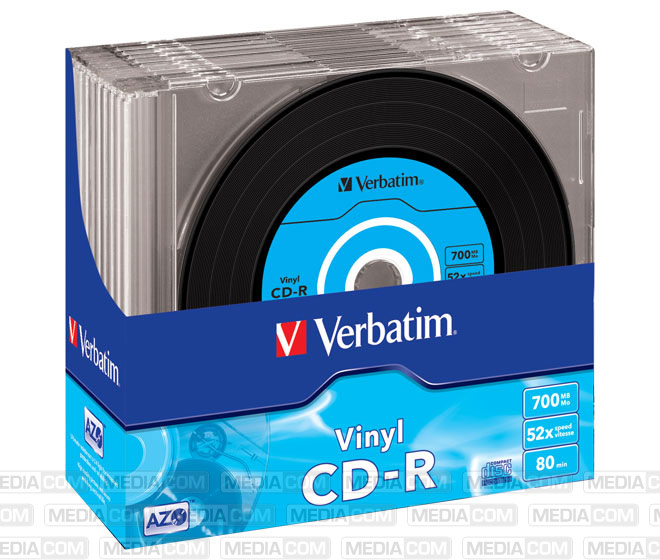 CD-R 80Min/700MB/52x Slimcase  (10 Disc)