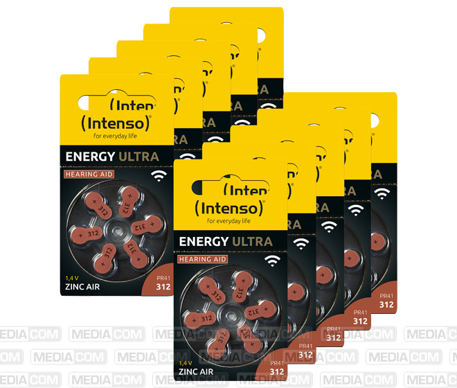 Batterie Zinc Air, 312, 1.45V