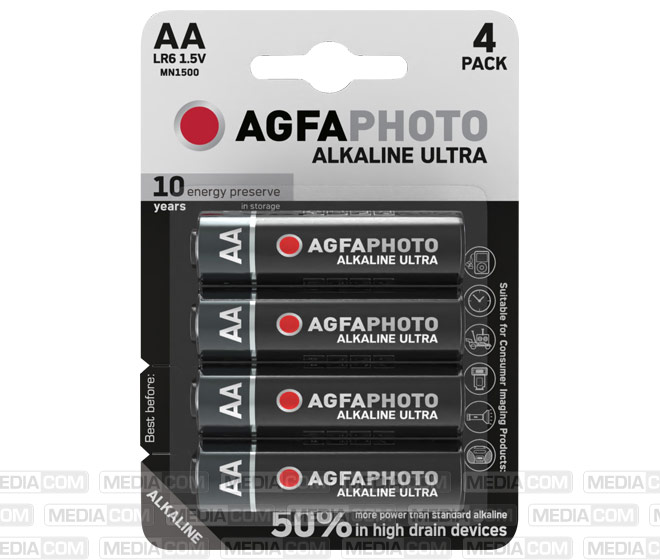Batterie Alkaline, Mignon, AA, LR06, 1.5V
