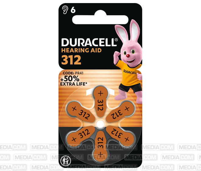 Batterie Zinc Air, 312, 1.4V