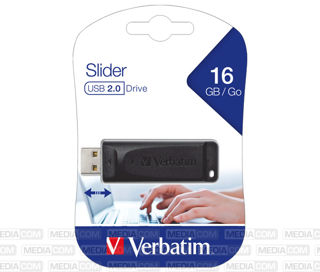 USB 2.0 Stick 16GB, Slider