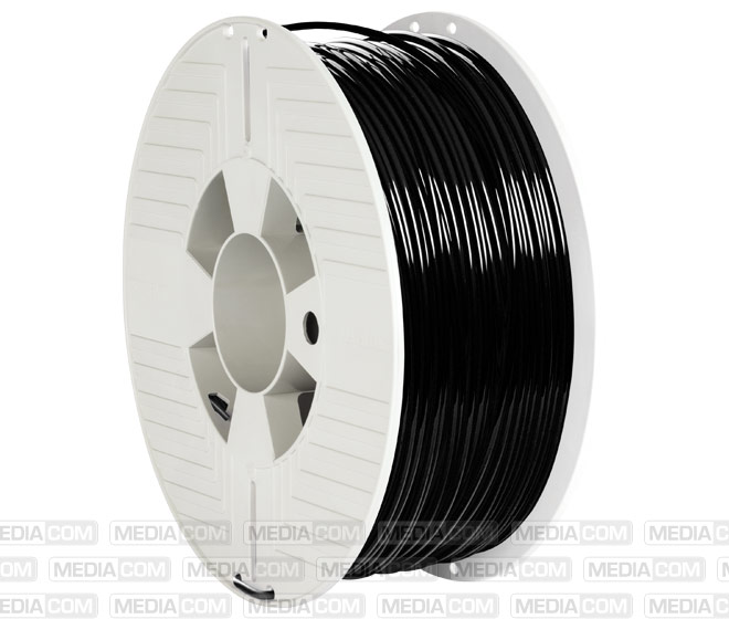 3D Printer Filament, ABS, 2.85mm, 1kg, schwarz