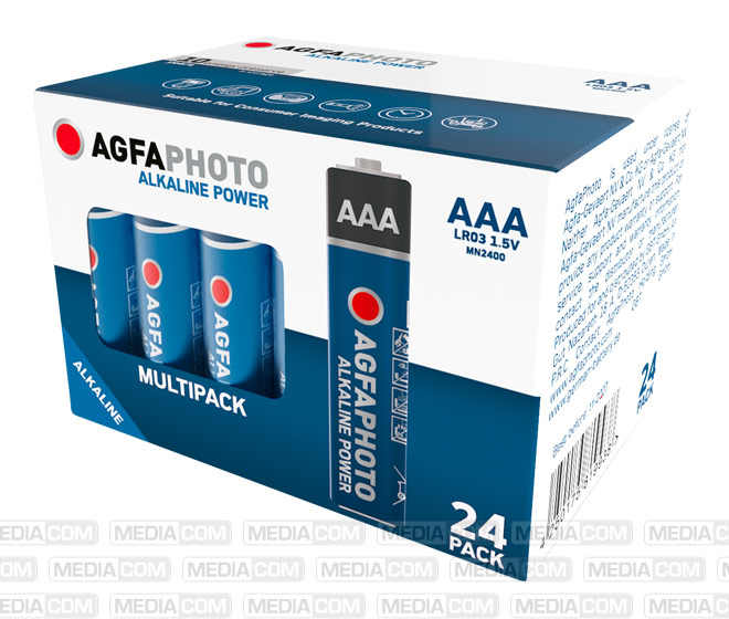 Batterie Alkaline, Micro, AAA, LR03, 1.5V