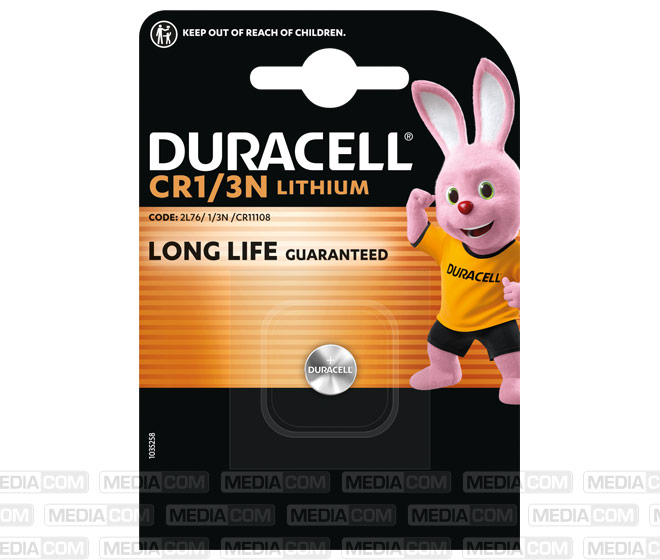 Batterie Lithium, Knopfzelle, CR1/3N, 2L76, 3V