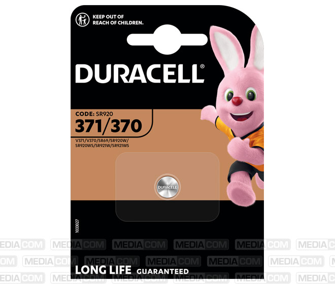 Batterie Silver Oxide, Knopfzelle, 370/371, SR69, 1.5V