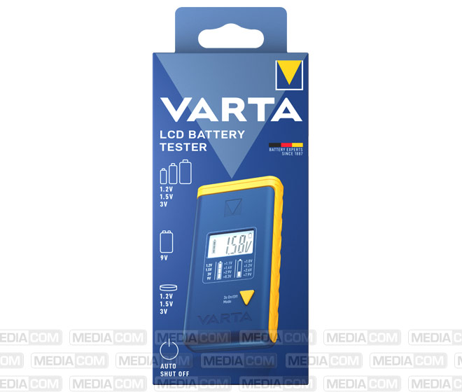 Batterietester, LCD Digital
