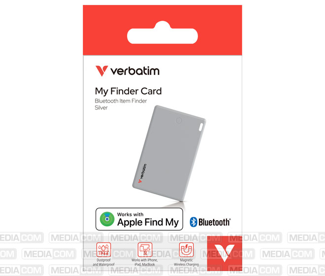 Tracker, My Finder Card, MYFCR-01S, silber
