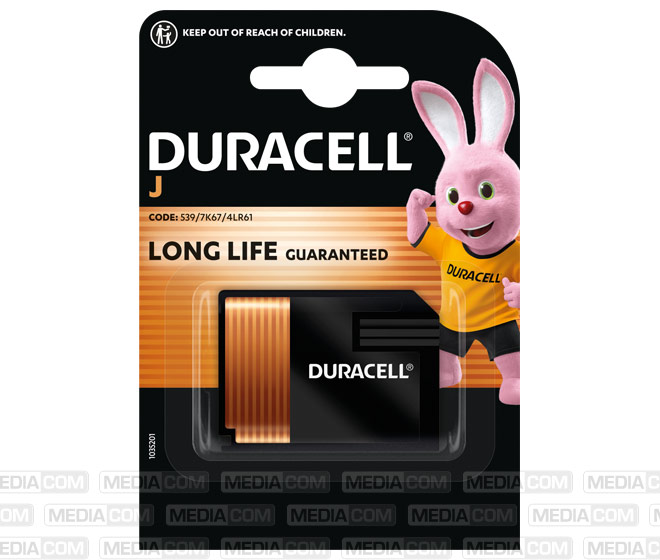 Batterie Alkaline, 4LR61, J, 6V