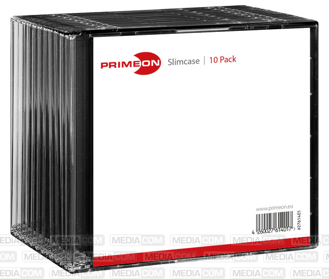 Slimcase Box für 1 Disc (10-Pack)