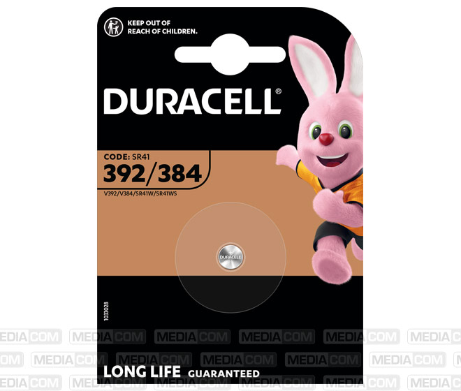 Batterie Silver Oxide, Knopfzelle, 384/392, SR41, 1.5V