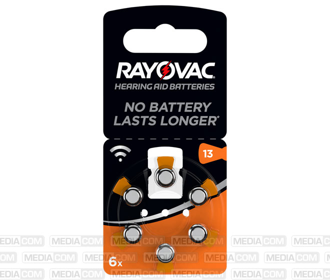 Batterie Zinc Air, 13, 1.4V