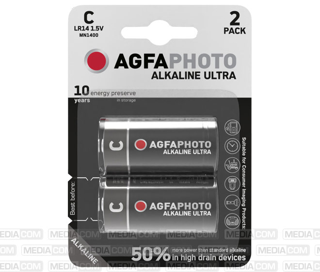 Batterie Alkaline, Baby, C, LR14, 1.5V