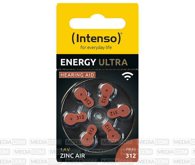 Batterie Zinc Air, 312, 1.45V