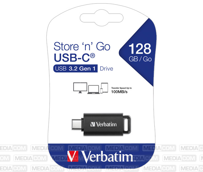 USB 3.2 Stick 128GB, Retractable