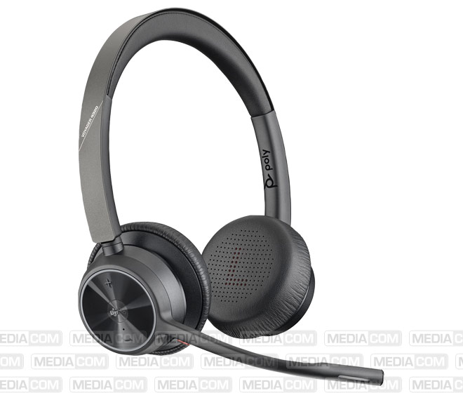 Headset Voyager 4320 UC, Wireless, Bluetooth, Stereo
