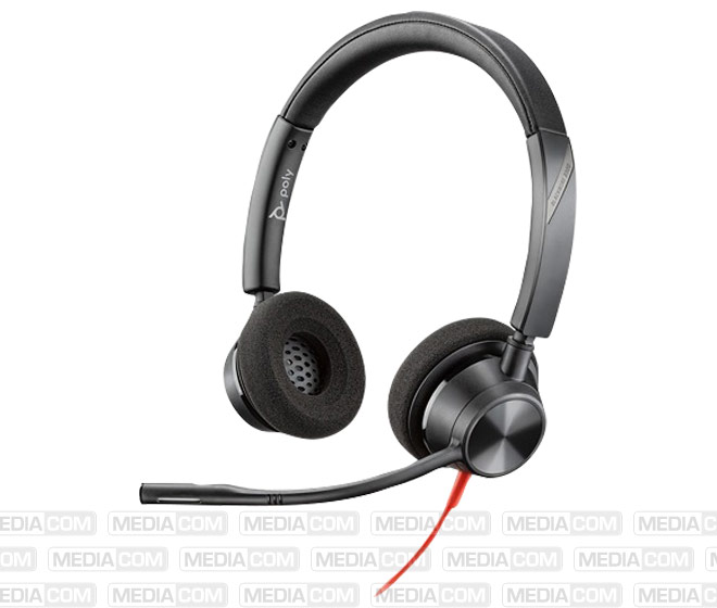 Headset Blackwire 3320, USB-A, Stereo