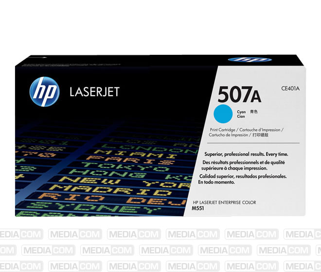 Lasertoner CE401A cyan