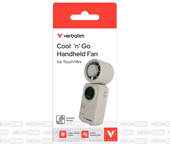 Handventilator Cool'n'Go IceTouch MINI weiß/silber