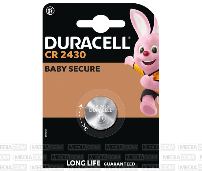 Batterie Lithium, Knopfzelle, CR2430, 3V