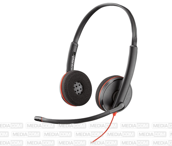 Headset Blackwire C3220, Audio, USB-A, Stereo
