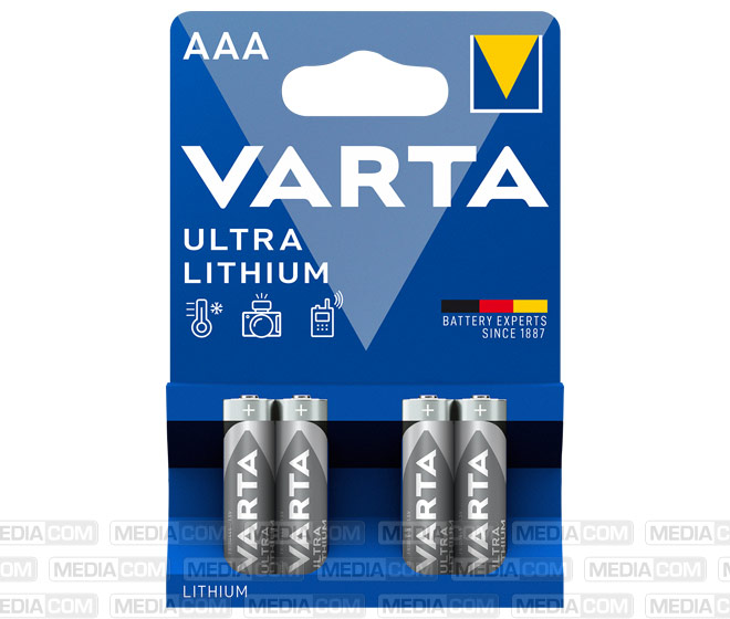 Batterie Lithium, Micro, AAA, FR03, 1.5V