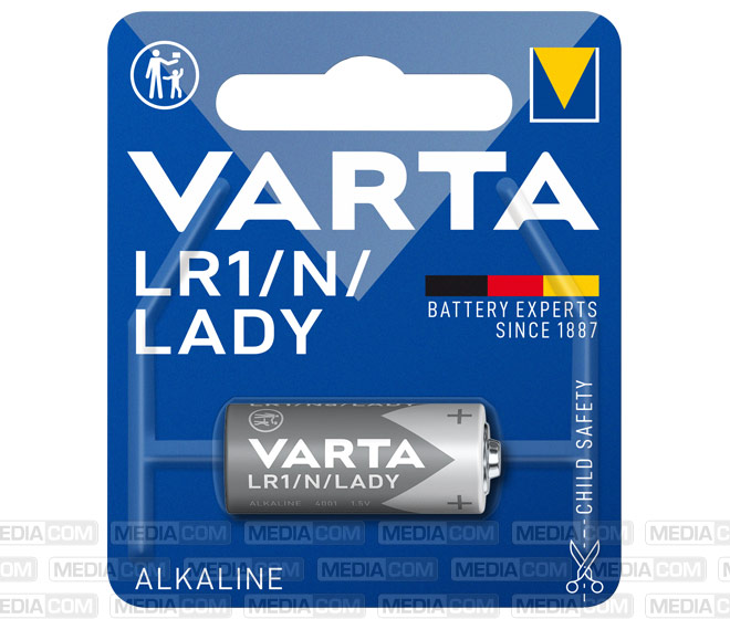 Batterie Alkaline, LR1, N, LADY, 1.5V