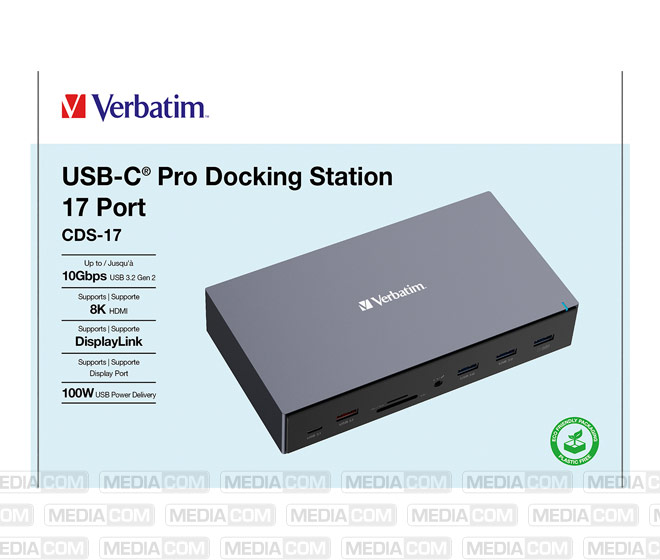 Docking Station, USB-C Pro, CDS-17, 17-Port