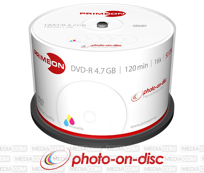 DVD-R 4.7GB/120Min/16x Cakebox (50 Disc)