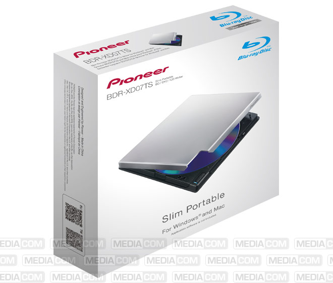 Blu-ray Recorder, USB 3.0, 6x/8x/24x, Slimline