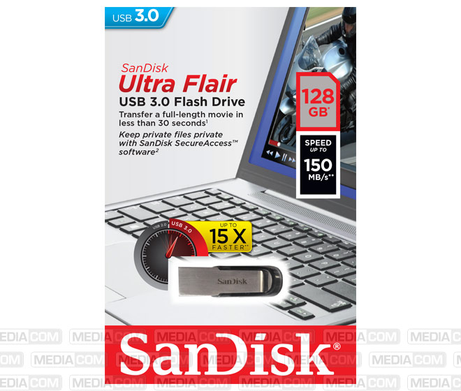 USB 3.0 Stick 128GB, Ultra Flair